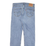 LEVI'S 505 Mens Jeans Blue Regular Straight Denim Medium W34 L34 Classic Fit Zip