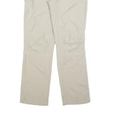 ICEPEAK Womens Beige Polyester Regular Fit Straight Trousers W32 L32 Outdoor