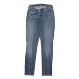 LEVI'S Womens Blue Slim Skinny Denim Medium W25 L29 Classic Fit Zipped Jeans