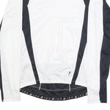 SPECIALIZED Mens Black & White Cycling Jersey L Long Sleeve 1/4 Zip Athletic