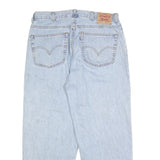 LEVI'S 560 Mens Jeans Blue Relaxed Loose Denim Medium W34 L30 Classic Cotton Zip