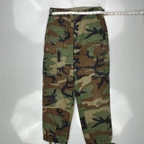 US Army Unbranded Camo Cargo Pants - 30W 30L Camo Cotton