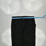 Brahma Cargo Pants - 36W 33L Black Cotton