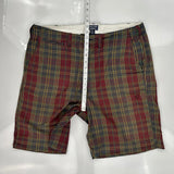 Polo By Ralph Lauren Checked Chino Shorts - 40W 10L Multicoloured Cotton