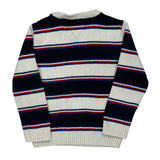 Age 2-3 Tommy Hilfiger Striped Sweater - 2XS Navy Cotton