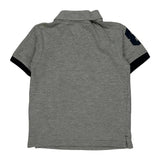 Age 5 Tommy Hilfiger Polo Shirt - XS Gray Cotton