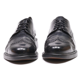 LLOYD Brogue Shoes Black Leather Mens UK 10