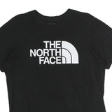 THE NORTH FACE Womens Black Cotton Casual T-Shirt L Crew Neck Short Sleeve