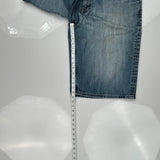 Ecko Unltd Baggy Denim Shorts - 38W 13L Blue Denim