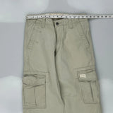 Levis Cargo Trousers - 30W 30L Beige Cotton