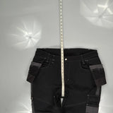 Dickies Cargo Trousers - 40W 30L Black Cotton Blend