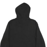 CHAMPION Mens Black Hoodie L Cotton Blend Pullover Hooded Sweatshirt