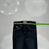 Unbranded Contrast Stitch Jeans - 32W 30L Dark Wash Cotton