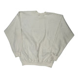 Made In USA Disney Sweatshirt - Large White Cotton Blend