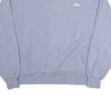 THE NORTH FACE Womens Blue Crew Neck XS Cotton Sweatshirt Casual Outdoor