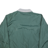 LEVI'S Mens Green Bomber Jacket M Polyester Zip Pocketed Casual Outerwear