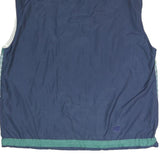 BUDMIL Mens Green & Navy XL Polyester Blend Jacket Zip Plaid Retro Style