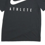 NIKE Mens Black Athlete Graphic T-Shirt M Short Sleeve Crew Neck Sportswear