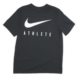 NIKE Mens Black Athlete Graphic T-Shirt M Short Sleeve Crew Neck Sportswear