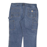 CARHARTT Mens Relaxed Fit Blue Denim Jeans W38 L32 Workwear Casual Durable
