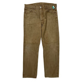 Levis 501 Jeans - 35W 31L Brown Cotton