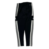 Adidas Striped Tracksuit - Medium Black Polyester