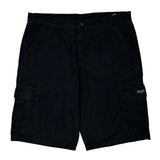Wrangler Cargo Cargo Shorts - 36W 10L Black Cotton