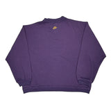 Nike Sweatshirt- 2XL Purple Cotton Blend