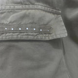 Idi Cargo Trousers - 31W UK 12 Khaki Cotton