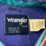 Wrangler Striped Shirt - XL Multicoloured Cotton