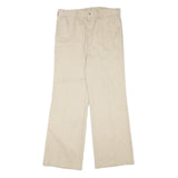 MCGREGOR Mens Cotton Blend Beige Regular Fit Straight Leg Trousers W32 L30