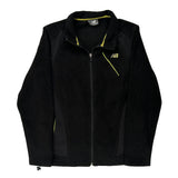New Balance Fleece Jacket - Small Black Polyester