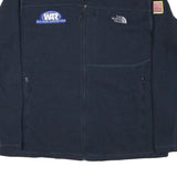 THE NORTH FACE Mens Navy Blue Casual Jacket 2XL Polyester Blend Zip Outerwear