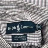 Ralph Lauren Checked Shirt - XL Purple Cotton