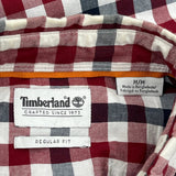 Timberland Checked Shirt - Medium Black Cotton