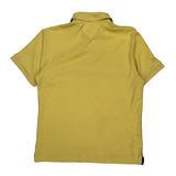 Tommy Hilfiger Slim Fit Polo Shirt - Large Yellow Cotton