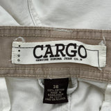Sonoma Cargo Cargo Shorts - 34W 9L Beige Cotton