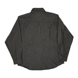 An American Legend Harley Davidson Pinstripe Shirt - XL Gray Cotton