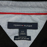 Tommy Hilfiger Polo Shirt - Large Black Cotton