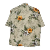 Caribbean Joe Floral Hawaiian Shirt - 2XL Multicoloured Viscose