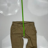 Carhartt Double Knee Carpenter Pants - 31W 29L Khaki Cotton