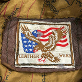 Leather Wear Leather Jacket - XL Brown Leather