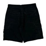 Wrangler Cargo Shorts - 32W 10L Black Cotton