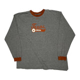 Texas Longhorns Nike College Long Sleeve T-Shirt - XL Grey Cotton