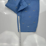 Polo By Ralph Lauren Chino Shorts - 32W 8L Blue Cotton