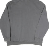 PUMA Womens Grey Hoodie L Cotton Blend Pullover Sweatshirt Casual
