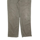 CARHARTT Mens Cotton Blend Beige Regular Straight Trousers W40 L34 Workwear Zip