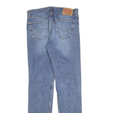 LEVI'S 511 Slim Mens Jeans Blue Slim Skinny Denim Medium W32 L34 Stylish Fit