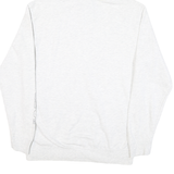 VANS Mens White Cotton Blend Hoodie M Off The Wall Pullover Graphic Print