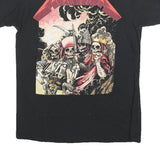 METALLICA Mens Black Graphic T-Shirt M Short Sleeve Crew Neck Band Tee
